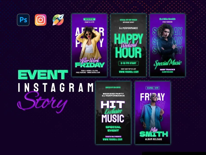 Event — Instagram Story Templates