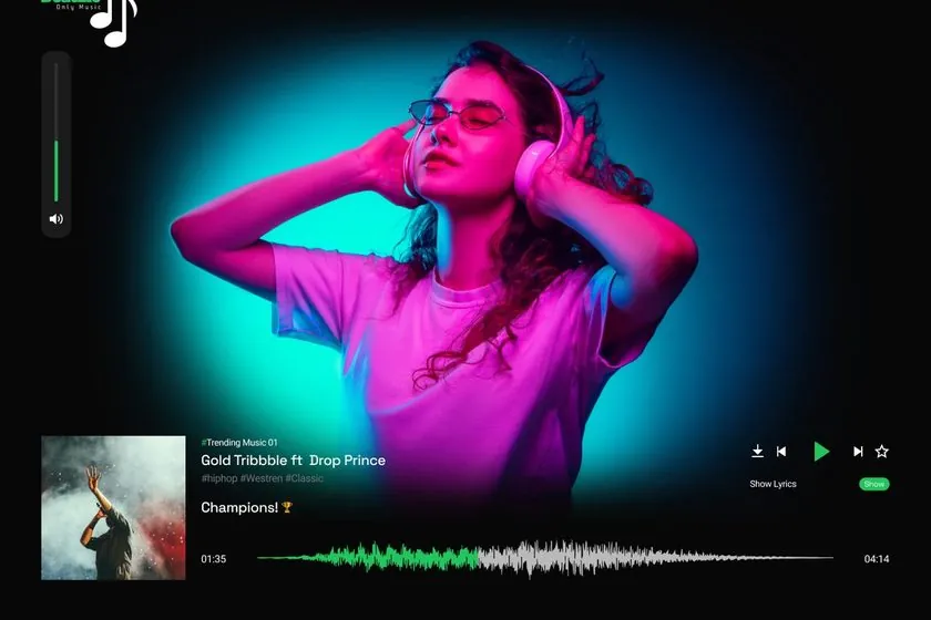 Beatzlz — Music Streaming Platform