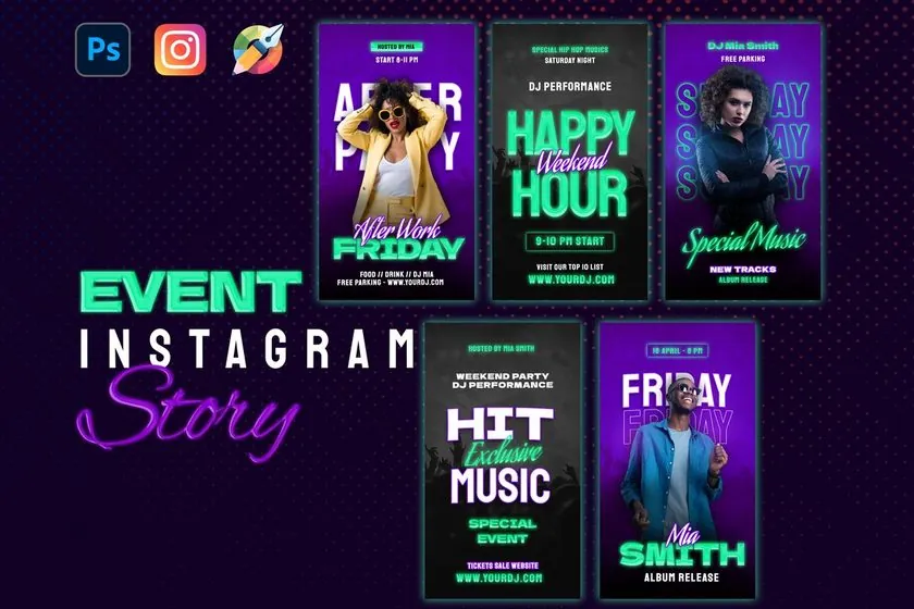 Event — Instagram Story Templates