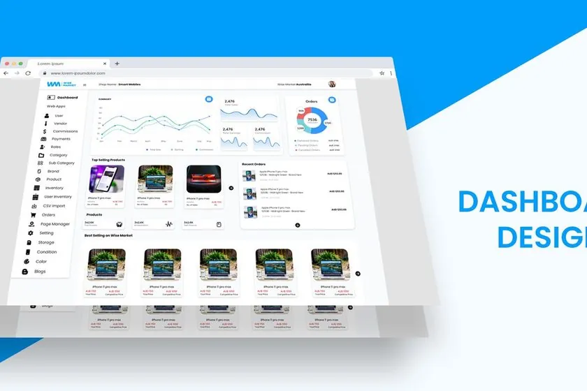 Wise Market — Admin Dashboard