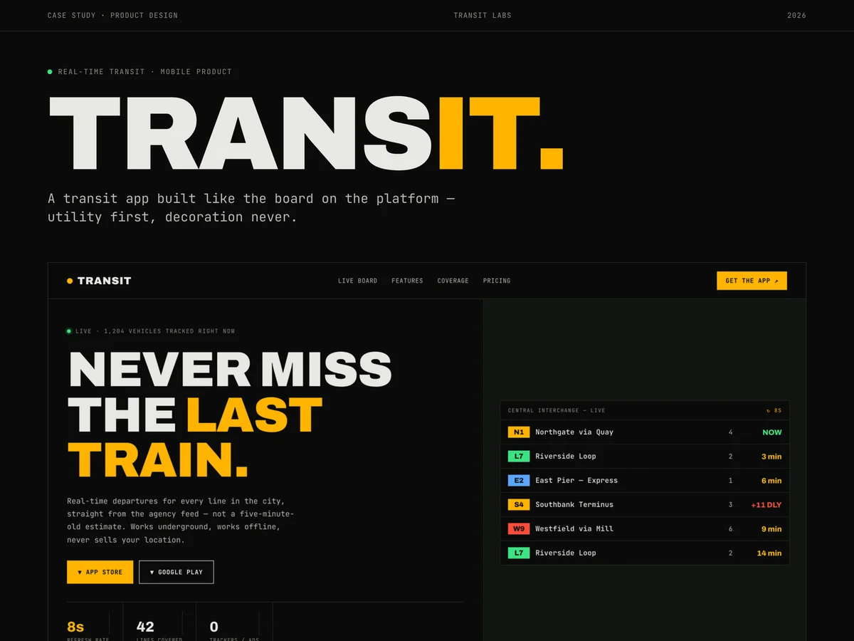 TRANSIT — Real-time Transit App