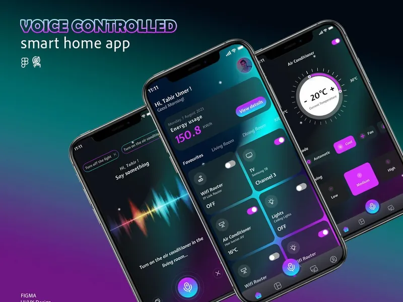 Voice-Controlled Smart Home App · Nexen Labz